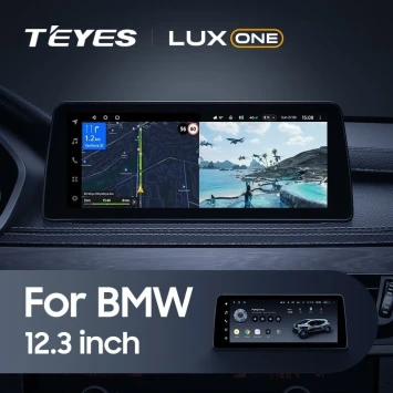 Штатная магнитола Teyes LUX ONE 6/128 BMW X1 F48 (NBT) (2015-2023)