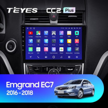 Штатная магнитола Teyes CC2 Plus 4/32 Geely Emgrand EC7 (2016-2018)