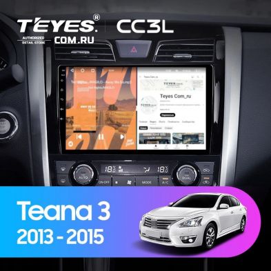 Штатная магнитола Teyes CC3L 4/64 Nissan Teana J33 (2013-2015) Тип-C