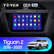 Штатная магнитола Teyes CC2 Plus 4/64 Volkswagen Tiguan 2 (2016-2018) Тип-A