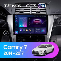 Штатная магнитола Teyes CC3 2K 6/128 Toyota Camry 7 XV 50 55 (2014-2017) Тип-B