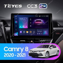 Штатная магнитола Teyes CC3 2K 360 6/128 Toyota Camry VIII 8 XV70 (2020-2021)
