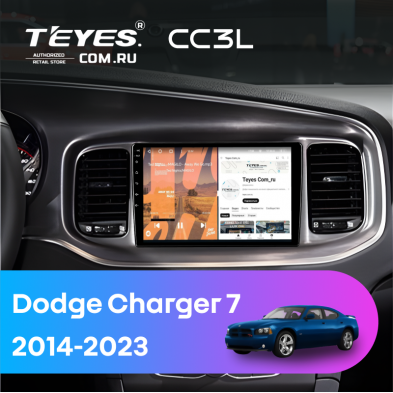 Штатная магнитола Teyes CC3L 4/64 Dodge Charger 7 (2010-2014)