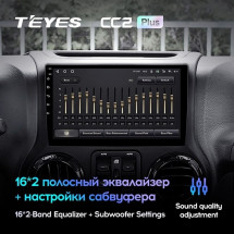 Штатная магнитола Teyes CC2 Plus 4/64 Jeep Wrangler 3 JK 2010-2017 L15