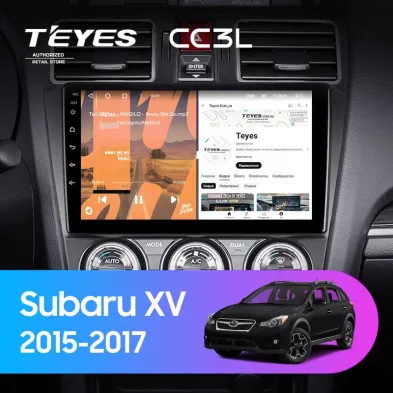 Штатная магнитола Teyes CC3L 4/64 Subaru XV (2015-2017) F1