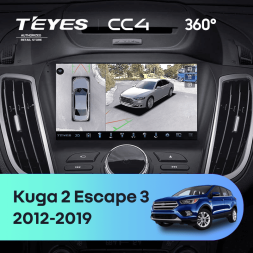 Штатная магнитола Teyes CC4 360 8/128 Ford Kuga 2 (2012-2019) Тип-B