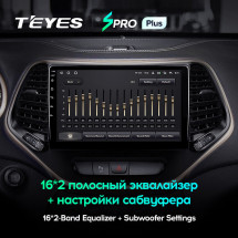 Штатная магнитола Teyes SPRO Plus 6/128 Jeep Cherokee 5 KL (2014-2018)