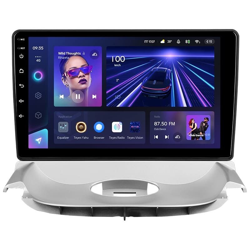 Переходная рамка Peugeot 206 T13 T16 T12 (1998-2012) (9&quot;)