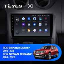 Штатная магнитола Teyes X1 4G 2/32 Renault Duster 1 (2010-2015)