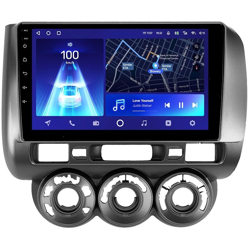 Переходная рамка Honda Fit GD / Jazz GD (2001-2008) Правый руль (9&quot;)