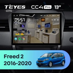 Штатная магнитола Teyes CC4 Pro 12/256 Honda Freed 2 (2016-2020) (13")