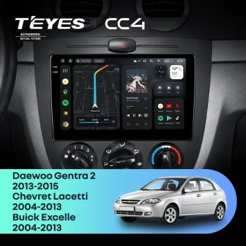 Штатная магнитола Teyes CC4 8/128 Chevrolet Lacetti J200 (2004-2013) F1 Тип-A