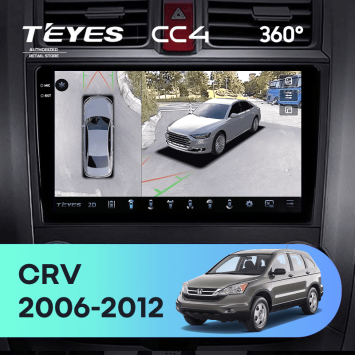 Штатная магнитола Teyes CC4 360 6/64 Honda CR-V 3 RE (2006-2012)