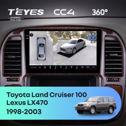 Штатная магнитола Teyes CC4 360 6/64 Lexus LX470 (1998-2003) F4