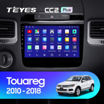 Штатная магнитола Teyes CC2 Plus 4/64 Volkswagen Touareg FL NF (2010-2018) Тип A