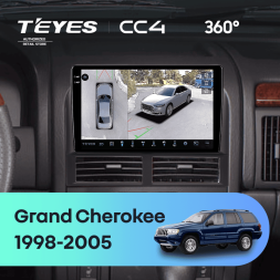 Штатная магнитола Teyes CC4 360 8/128 Jeep Grand Cherokee 2 WJ (1998-2005)