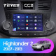 Штатная магнитола Teyes CC3 4/64 Toyota Highlander 2 XU40 (2007-2013) 9"диагональ