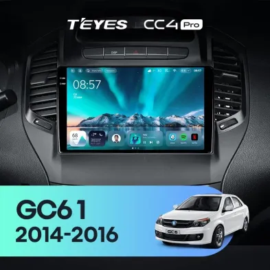 Штатная магнитола Teyes CC4 Pro 12/256 Geely GC6 1 (2014-2016)