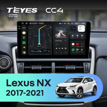 Штатная магнитола Teyes CC4 6/64 Lexus NX (2017-2021) F1