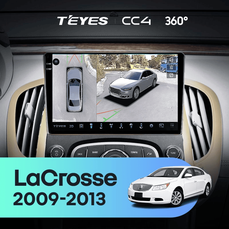 Штатная магнитола Teyes CC4 360 6/64 Buick Lacrosse (2009-2013)