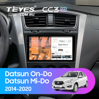 Штатная магнитола Teyes CC3 2K 4/64 Datsun Mi-Do (2014-2020)