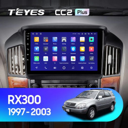 Штатная магнитола Teyes CC2 Plus 6/128 Lexus RX300 XU10 (1997-2003) F2