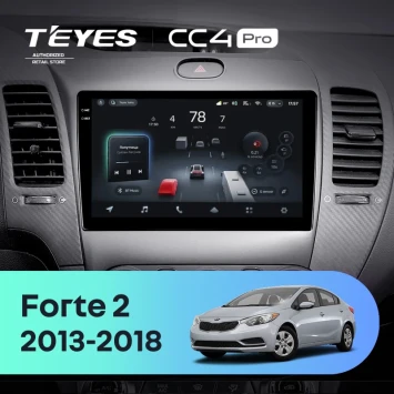 Штатная магнитола Teyes CC4 Pro 12/256 Kia Forte 2 (2013-2018) F3