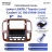 Переходная рамка Lexus LX470 / Toyota Land Cruiser LC 100 (1998-2003) F4 (9")