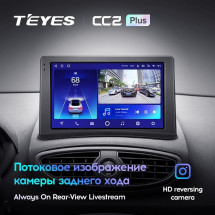 Штатная магнитола Teyes CC2L Plus 1/16 Renault Clio 3 (2005-2014)