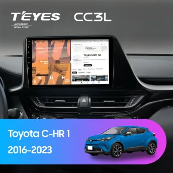 Штатная магнитола Teyes CC3L 4/32 Toyota C-HR 1 (2016-2023) F1