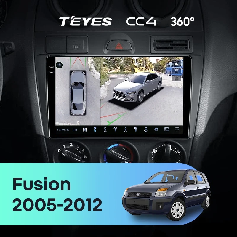 Штатная магнитола Teyes CC4 360 6/64 Ford Fusion (2005-2012)