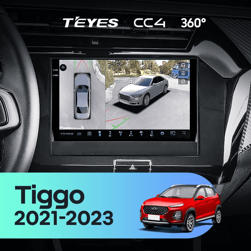 Штатная магнитола Teyes CC4 360 8/128 Chery Tiggo 3x 1 (2021-2023)