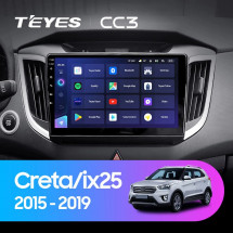 Штатная магнитола Teyes CC3 4/32 Hyundai Creta (2015-2019)