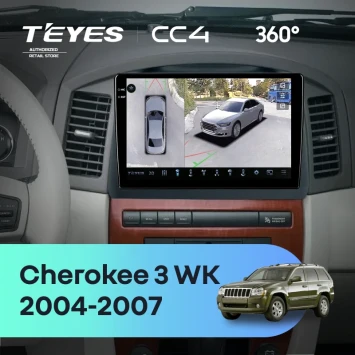 Штатная магнитола Teyes CC4 360 8/128 Jeep Grand Cherokee 3 WK (2004-2007) F2