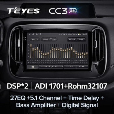 Штатная магнитола Teyes CC3 2K 4/32 GAC Trumpchi GS3 GE3 (2017-2021)