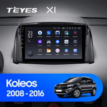 Штатная магнитола Teyes X1 4G 2/32 Renault Koleos (2008-2016) Тип-A