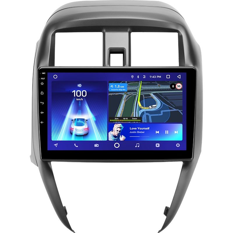 Переходная рамка Nissan Sunny (2014-2016) (10&quot;)