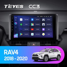 Штатная магнитола Teyes CC3 4/64 Toyota RAV4 XA50 (2018-2020)
