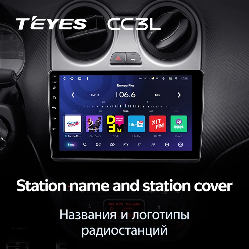 Штатная магнитола Teyes CC3L 4/64 Alfa Romeo MiTo 955 (2008-2016)