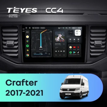 Штатная магнитола Teyes CC4 8/128 Volkswagen Crafter (2017-2021)