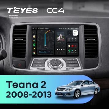 Штатная магнитола Teyes CC4 6/64 Nissan Teana 2 J32 (2008-2013) F2 Тип-B