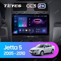 Штатная магнитола Teyes CC3 2K 4/32 Volkswagen Jetta 5 (2005-2010) F1
