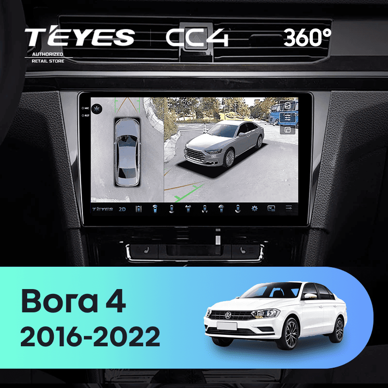 Штатная магнитола Teyes CC4 360 6/64 Volkswagen Bora 4 (2016-2022) F1