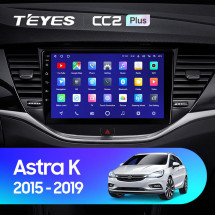 Штатная магнитола Teyes CC2L Plus 1/16 Opel Astra K (2015-2019)