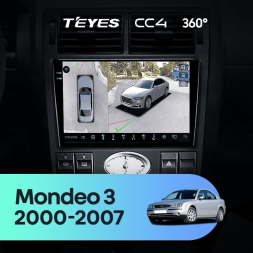 Штатная магнитола Teyes CC4 360 8/128 Ford Mondeo 3 (2000-2007) F1