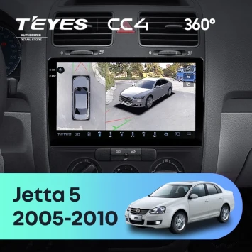 Штатная магнитола Teyes CC4 360 8/128 Volkswagen Jetta 5 (2005-2010)