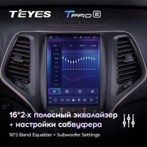 Штатная магнитола Tesla style Teyes TPRO 2 4/32 Jeep Cherokee 5 KL 2013-2018