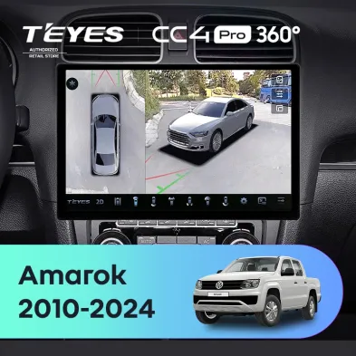 Штатная магнитола Teyes CC4 Pro 360 12/256 Volkswagen Amarok (2010-2024) (13")