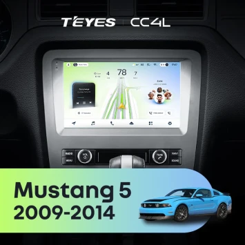 Штатная магнитола Teyes CC4L 6/64 с DTS Ford Mustang 5 S-197 (2009-2014) F1