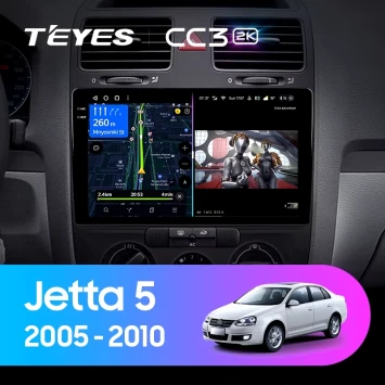 Штатная магнитола Teyes CC3 2K 4/32 Volkswagen Jetta 5 (2005-2010) F2